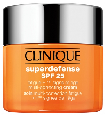Clinique Superdefense SPF25 Multi-Correction Fatigue + 1st Signs of Age Very Dry to Combination Skin 50ml