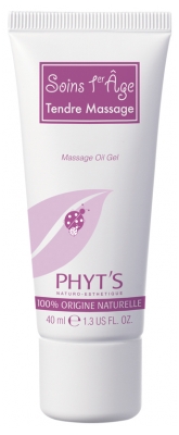 Phyt's Soins 1er Âge Tendre Massage Oil Gel Organic 40ml
