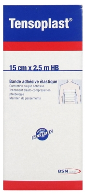 Essity Tensoplast Elastic Adhesive Tape 15cm x 2,5m HB Essity Tensoplast Elastic Adhesive Tape 15cm x 2,5m HB