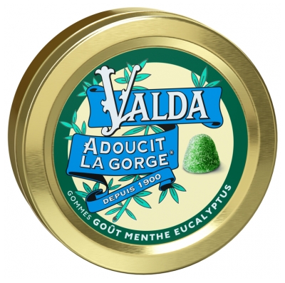 Valda Gums Mint Eucalyptus Taste 50g Valda Gums Mint Eucalyptus Taste 50g