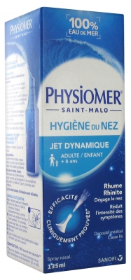 Physiomer Hygiène Nasale Jet Dynamique 135 ml Physiomer Hygiène Nasale Jet Dynamique 135 ml