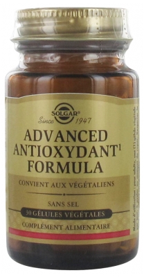 Solgar Advanced Antioxydant Formula 30 Vegetable Capsules Solgar Advanced Antioxydant Formula 30 Vegetable Capsules
