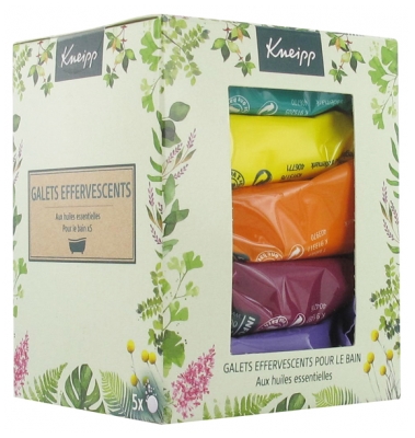 Kneipp Coffret 5 Galets Effervescents pour le Bain Kneipp Coffret 5 Galets Effervescents pour le Bain