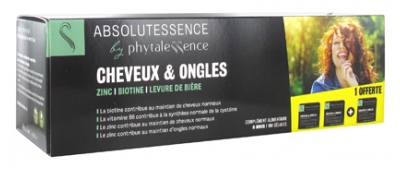 Phytalessence Hair & Nails 3 x 60 Capsules Phytalessence Hair & Nails 3 x 60 Capsules