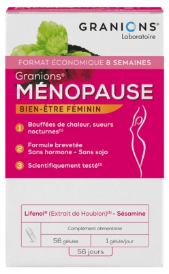 Granions Ménopause 56 Gélules Granions Ménopause 56 Gélules