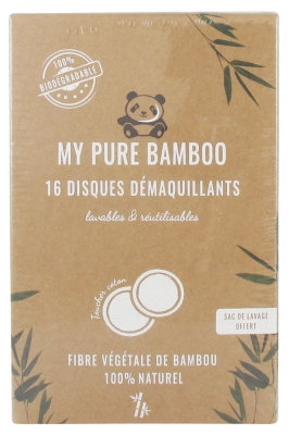Denti Smile My Pure Bamboo 16 Disques Démaquillants