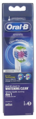 Oral-B 3D White Clean Maximiser 3 Brushes