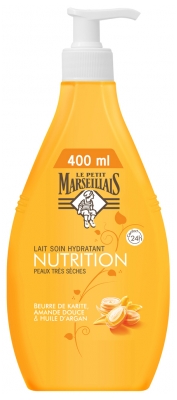 Le Petit Marseillais Lait Soin Hydratant Nutrition 400 ml