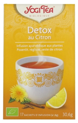Yogi Tea Detox au Citron Bio 17 Sachets Yogi Tea Detox au Citron Bio 17 Sachets