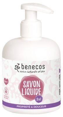 Benecos Savon Liquide 3en1 Propreté et Douceur 300 ml Benecos Savon Liquide 3en1 Propreté et Douceur 300 ml