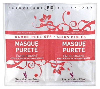 Secrets des Fées Masque Pureté Équilibrant Bio 2 x 8 g Secrets des Fées Masque Pureté Équilibrant Bio 2 x 8 g