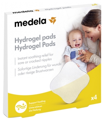Medela 4 Compresses Hydrogel Medela 4 Compresses Hydrogel