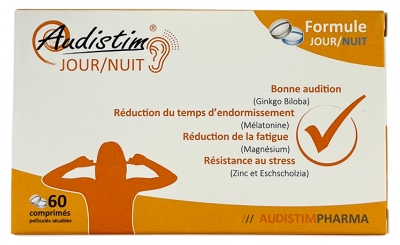 Audistimpharma Audistim Jour/Nuit 60 Comprimés Audistimpharma Audistim Jour/Nuit 60 Comprimés