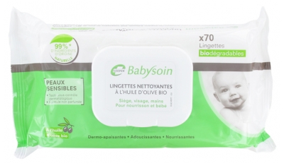 Cooper Babysoin Lingettes Nettoyantes 70 Lingettes Cooper Babysoin Lingettes Nettoyantes 70 Lingettes