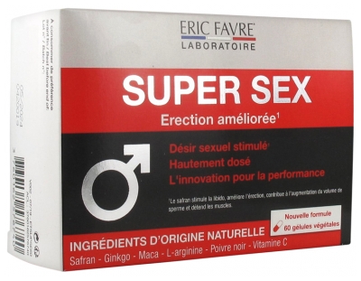 Eric Favre Super Sex 60 Gélules