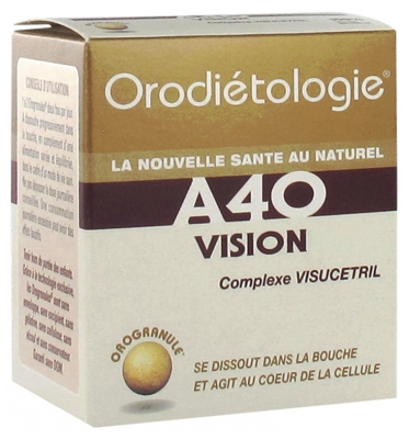 Laboratoires Zannini Orodiétologie A40 Vision 40 Orogranules