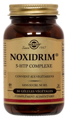 Solgar Noxidrim 5-HTP Complex 30 Vegetable Capsules Solgar Noxidrim 5-HTP Complex 30 Vegetable Capsules