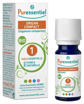 Puressentiel Essential Oil Compact Oregano Organic 5ml