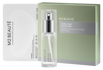 M2 BEAUTÉ Ultra Pure Solutions Hybrid Second Skin Eye Mask Collagen 30 ml