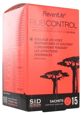 S.I.D Nutrition PreventLife RubControl 15 Sachets S.I.D Nutrition PreventLife RubControl 15 Sachets