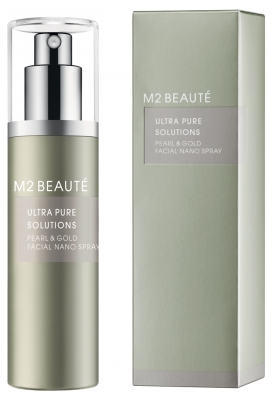 M2 BEAUTÉ Ultra Pure Solutions Pearl & Gold Spray 75 ml
