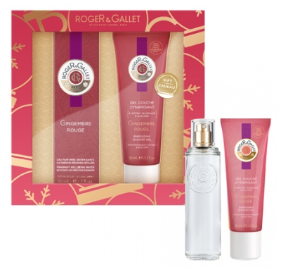 Roger & Gallet Geschenkset 2020 Gingembre Rouge Eau Parfumée Bienfaisante 30 ml + Belebendes Duschgel 50 ml Frei Roger & Gallet Geschenkset 2020 Gingembre Rouge Eau Parfumée Bienfaisante 30 ml + Belebendes Duschgel 50 ml Frei