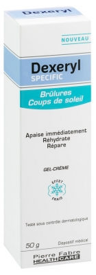Pierre Fabre Health Care Dexeryl Specific Brûlures Coups de Soleil 50 g Pierre Fabre Health Care Dexeryl Specific Brûlures Coups de Soleil 50 g