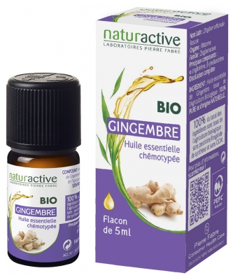 Naturactive Organic Essential Oil Ginger 5ml