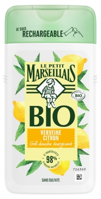 Le Petit Marseillais Energizing Shower Gel Vervain Lemon Organic 250ml