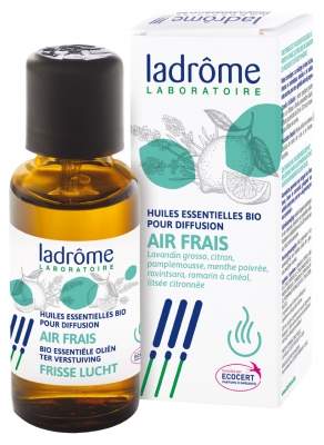 Ladrôme Organic Essential Oils For Fresh Air Diffusion 10ml