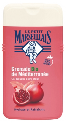 Le Petit Marseillais Extra Gentle Shower Gel Organic Pomegranate from Mediterranean 250ml Le Petit Marseillais Extra Gentle Shower Gel Organic Pomegranate from Mediterranean 250ml