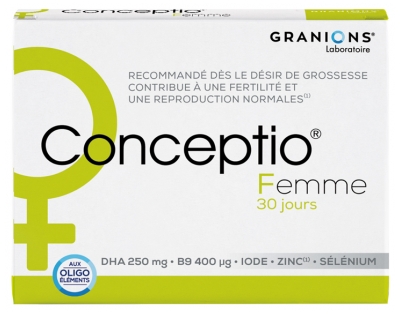 Granions Conceptio Woman 30 Capsules and 30 Softgels Granions Conceptio Woman 30 Capsules and 30 Softgels