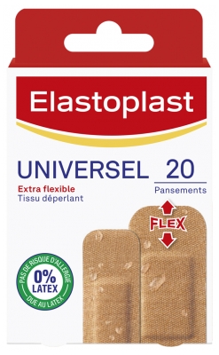Elastoplast Universal Plaster Flex 20 Plasters 2 Sizes