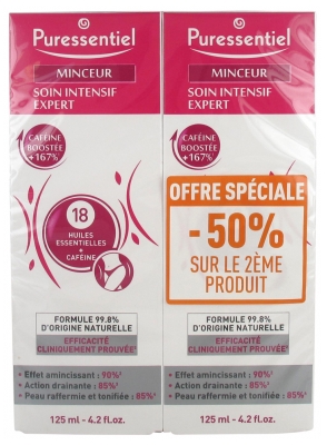 Puressentiel Minceur Soin Intensif Expert Lot de 2 x 125 ml Puressentiel Minceur Soin Intensif Expert Lot de 2 x 125 ml