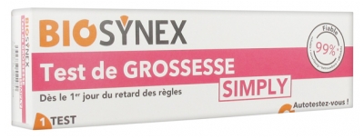 Biosynex Test de Grossesse Simply Biosynex Test de Grossesse Simply