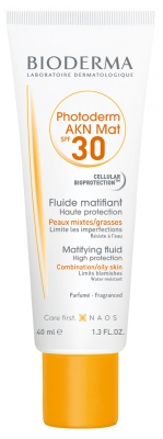 Bioderma Photoderm AKN Mat SPF30 Fluide Matifiant 40 ml Bioderma Photoderm AKN Mat SPF30 Fluide Matifiant 40 ml