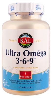 Kal Ultra Oméga 3 6 9 50 Gélules