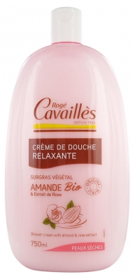 Rogé Cavaillès Crème de Douche Relaxante Beurre d'Amande et Rose 750 ml Rogé Cavaillès Crème de Douche Relaxante Beurre d'Amande et Rose 750 ml