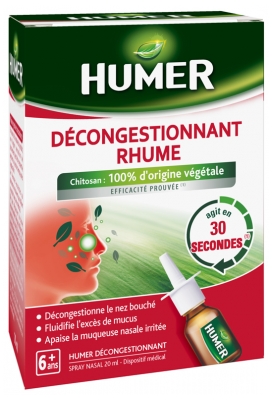 Humer Abschwellendes Nasenspray Erkältung 20 ml Humer Abschwellendes Nasenspray Erkältung 20 ml