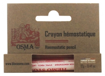 Osma Laboratoires Hemo Stop Crayon Hémostatique 12 g Osma Laboratoires Hemo Stop Crayon Hémostatique 12 g