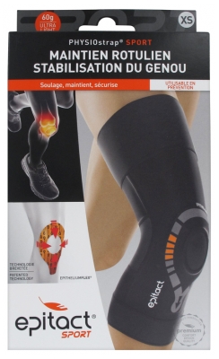 Epitact Genouillère Physiostrap Sport - Taille : XS