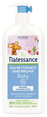 Natessance Eau Nettoyante Sans Rinçage 500 ml Natessance Eau Nettoyante Sans Rinçage 500 ml