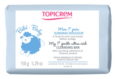 Topicrem My 1st Gentle Ultra-Rich Cleansing Bar 150g