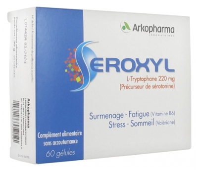 Arkopharma Seroxyl Overwork Tiredness Stress Sleep 60 Capsules