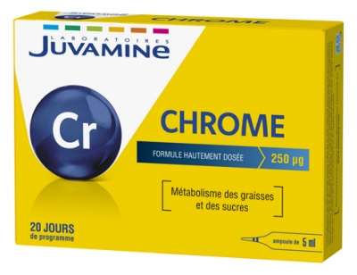 Juvamine Chromium 20 Phials