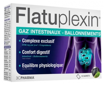 3C Pharma Flatuplexin 16 Sachets 3C Pharma Flatuplexin 16 Sachets