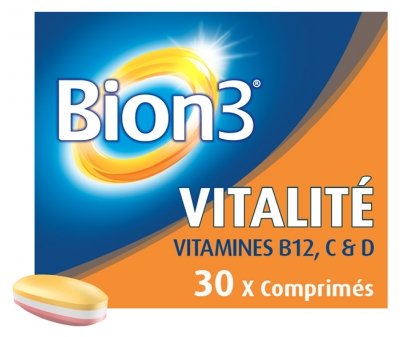 Bion 3 Énergie Continue 30 Comprimés Bion 3 Énergie Continue 30 Comprimés