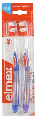 Elmex Anti-Caries InterX Brosse à Dents Souple Duo Pack Elmex Anti-Caries InterX Brosse à Dents Souple Duo Pack