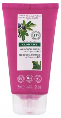 Klorane Gel Douche Nutritif au Cupuaçu Bio Feuille de Figuier 75 ml Klorane Gel Douche Nutritif au Cupuaçu Bio Feuille de Figuier 75 ml