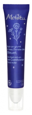Melvita Ice-Fresh Roll-On with Cornflower Floral Water Eye Contour 10ml